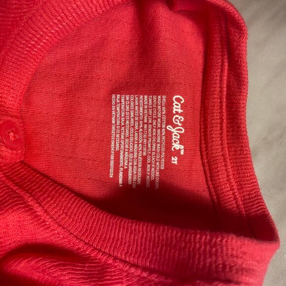 Toddler Girls' Knit Long Sleeve Dress - Cat & Jack™ 2T - Picture 4 of 4